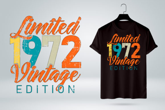 1972 Limited Edition Vintage Retro Tee