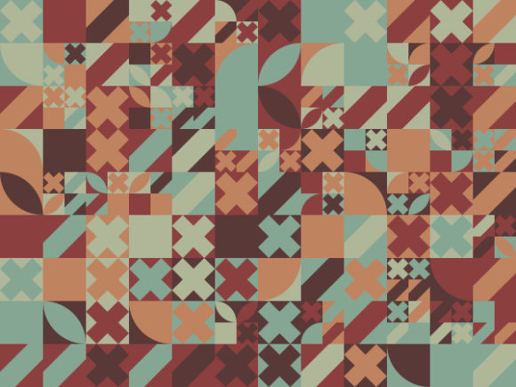 Retro 80s Artwork Pattern