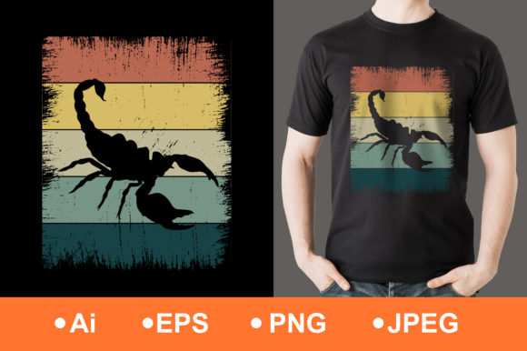 Scorpion Retro Old Vibe T-shirt