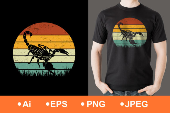 Scorpion Retro T-shirt
