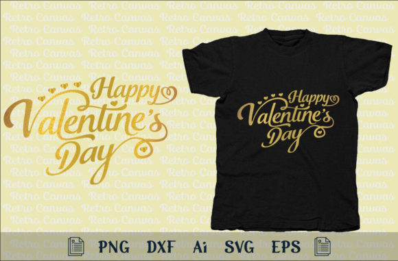 Valentin's Day Svg T-Shirt Design