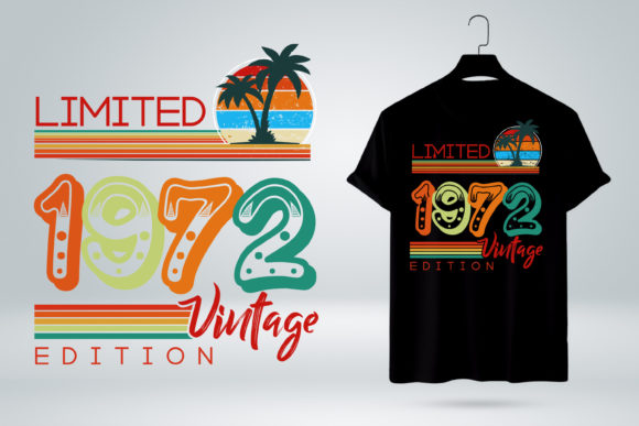 Vintage 1972 Limited Edition Retro Tee